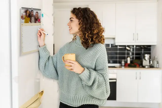 Im Familienkalender alle wichtigen Ereignisse festhalten