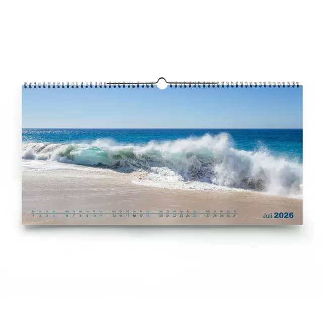 Fotokalender im Panoramaformat