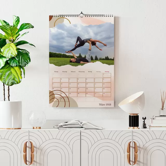 Fotokalender online gestalten und drucken lassen.
