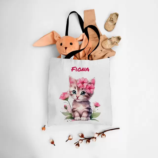 Robuste Tasche mit dem eigenen Design als praktischer und hübscher Einkaufsbegleiter.