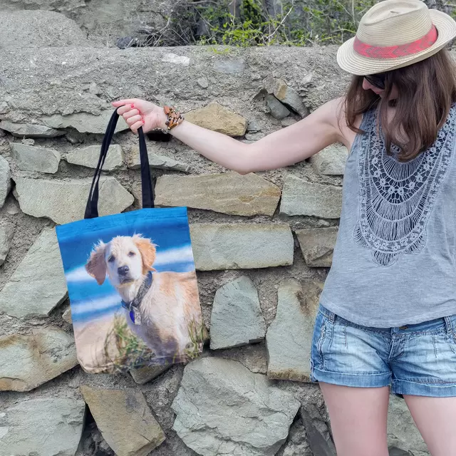 Tasche für den Sommer mit Urlaubsmotiven
