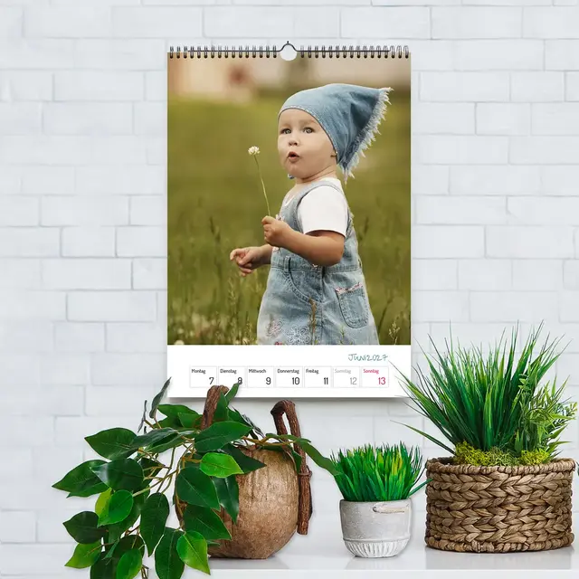 Für den Wochenkalender stehen diverse Kalendarien und Designs zur Verfügung.