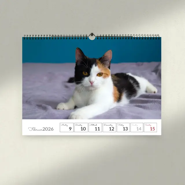 Wochenkalender Din A4 Querformat als Wandkalender