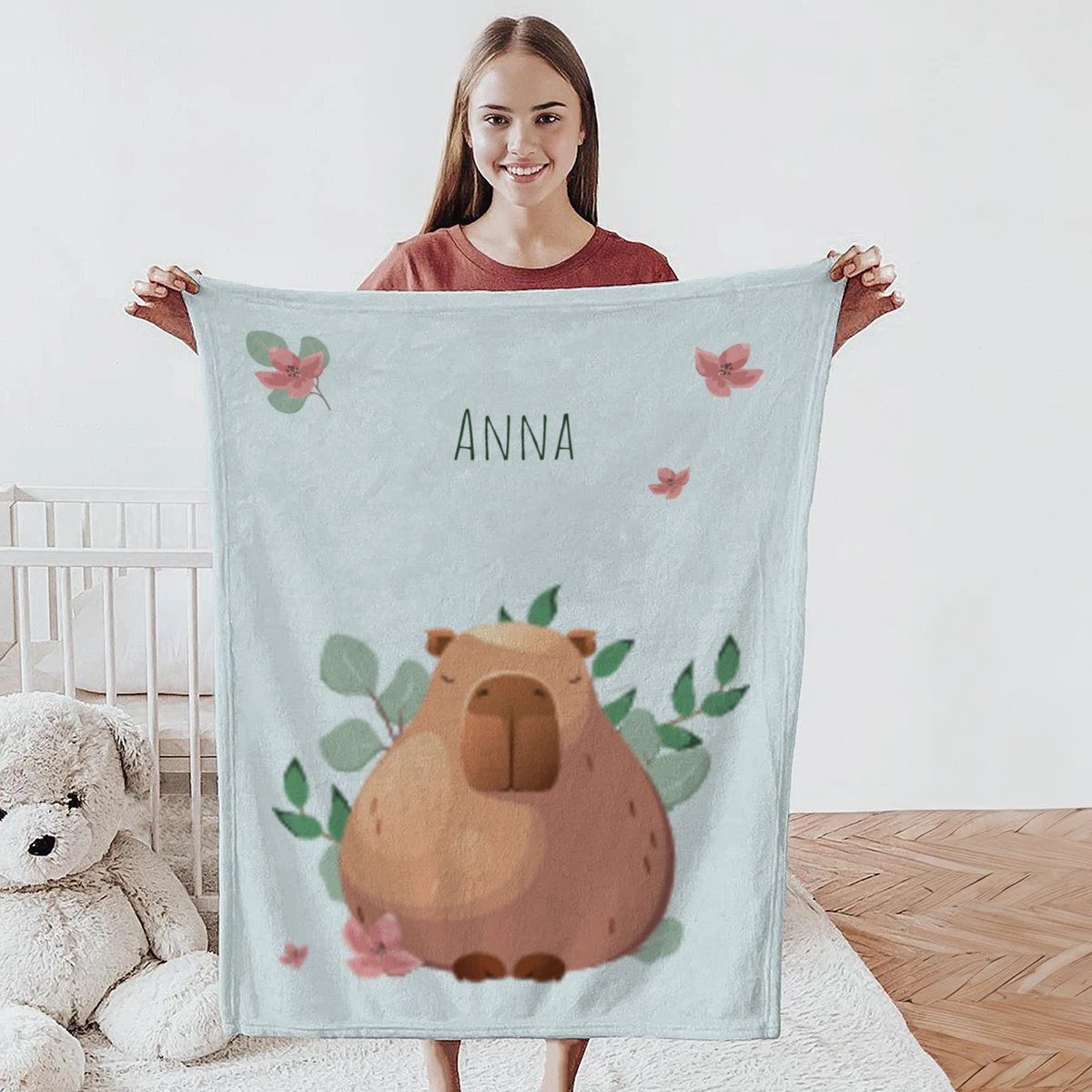 Babydecke Design Capybara