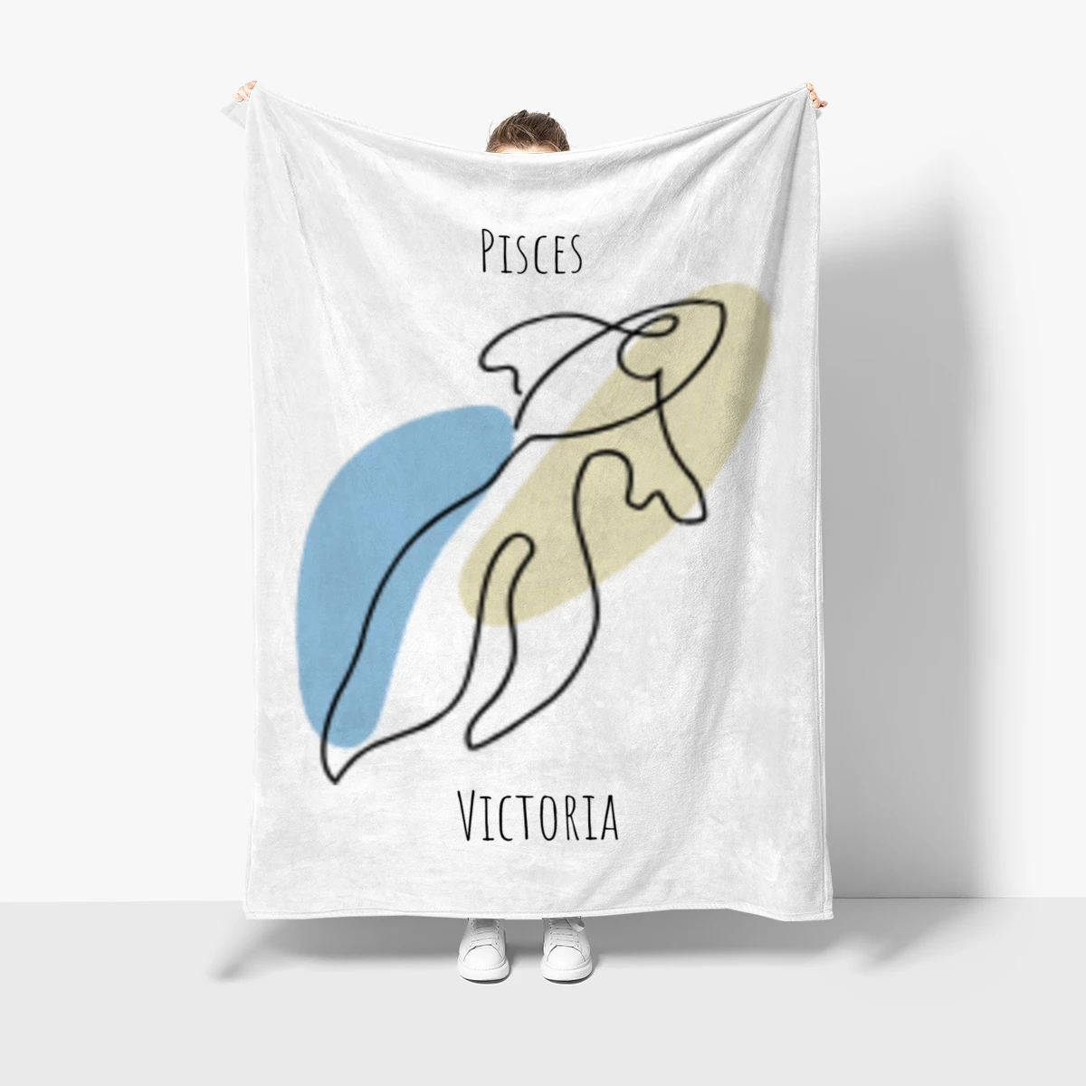 Line-Art Design für Sternzeichendecke