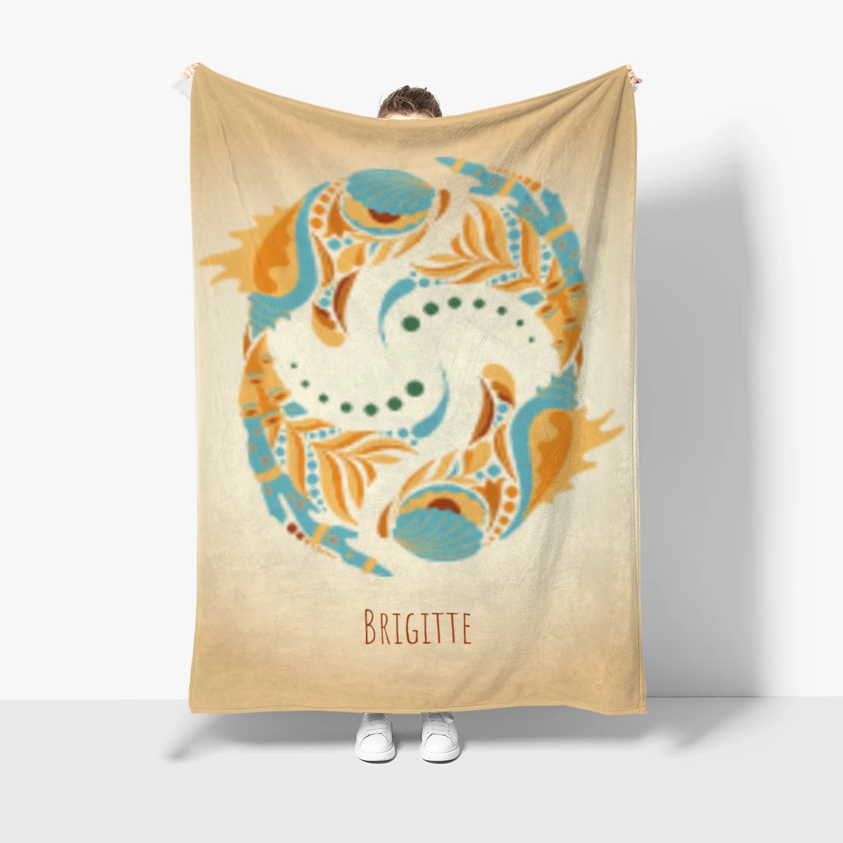 Sternzeichendecke mit floralem Design f&uuml;r Fische