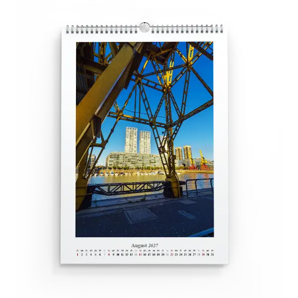 Fotokalender im Format DIN A2 hoch