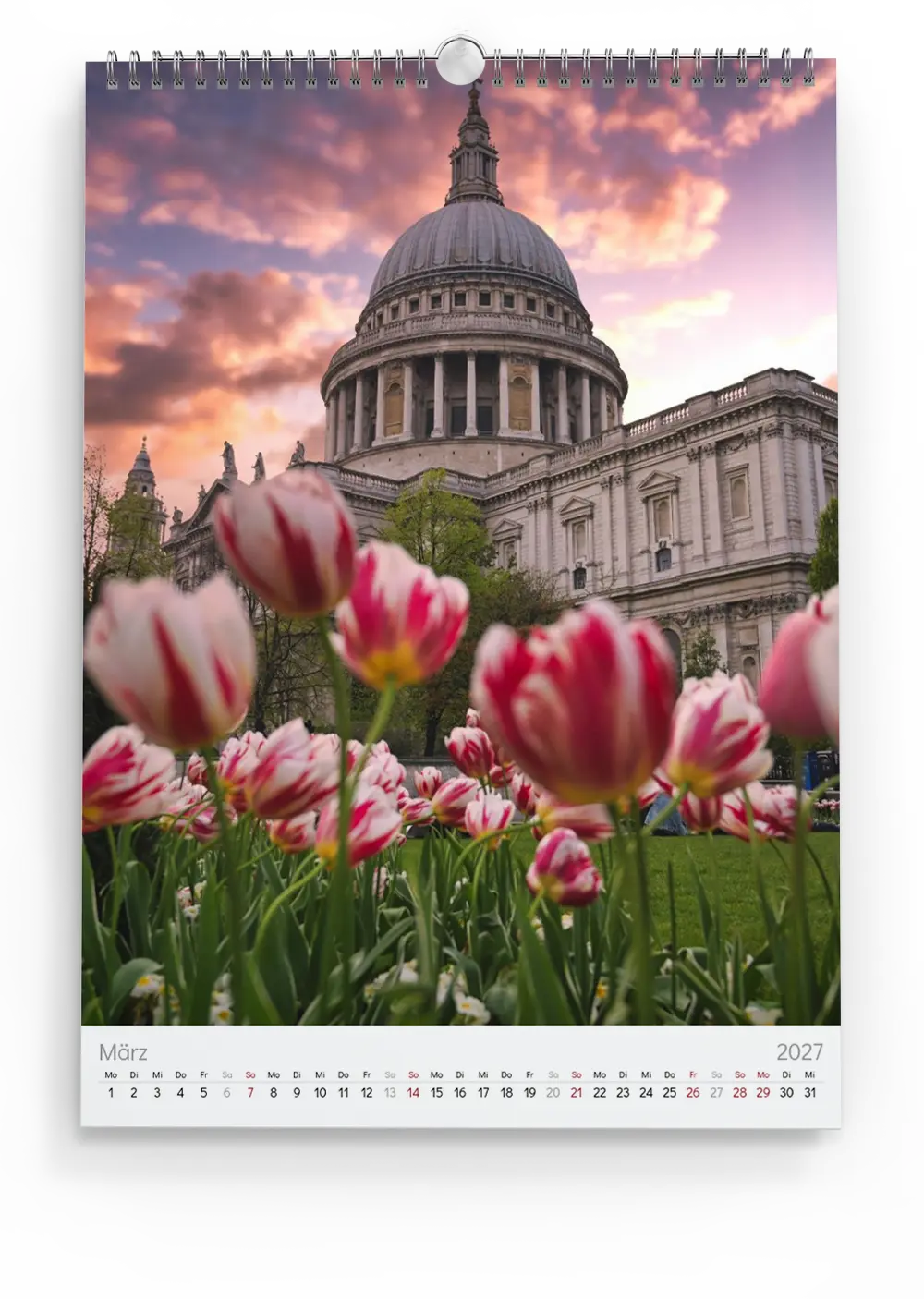 Fotokalender DIN A2 Hochformat
