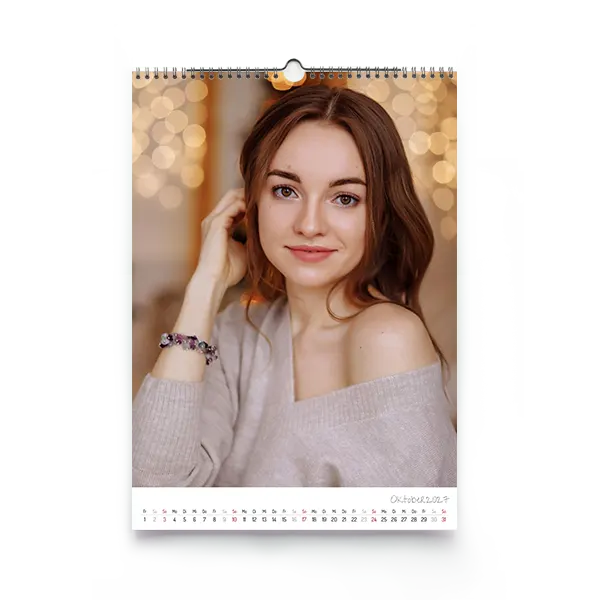 Wandkalender DIN A3 Hochformat mit Porträt