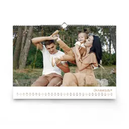 Wandkalender als Monatskalender