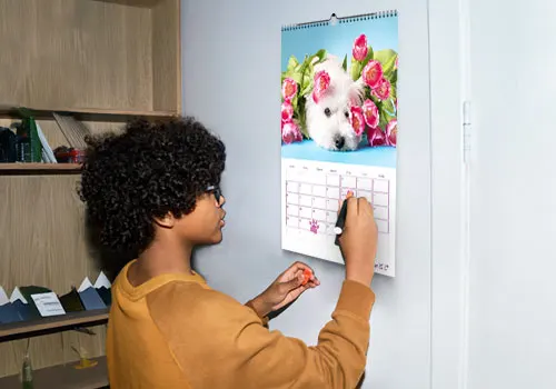 Fotokalender mit Terminen