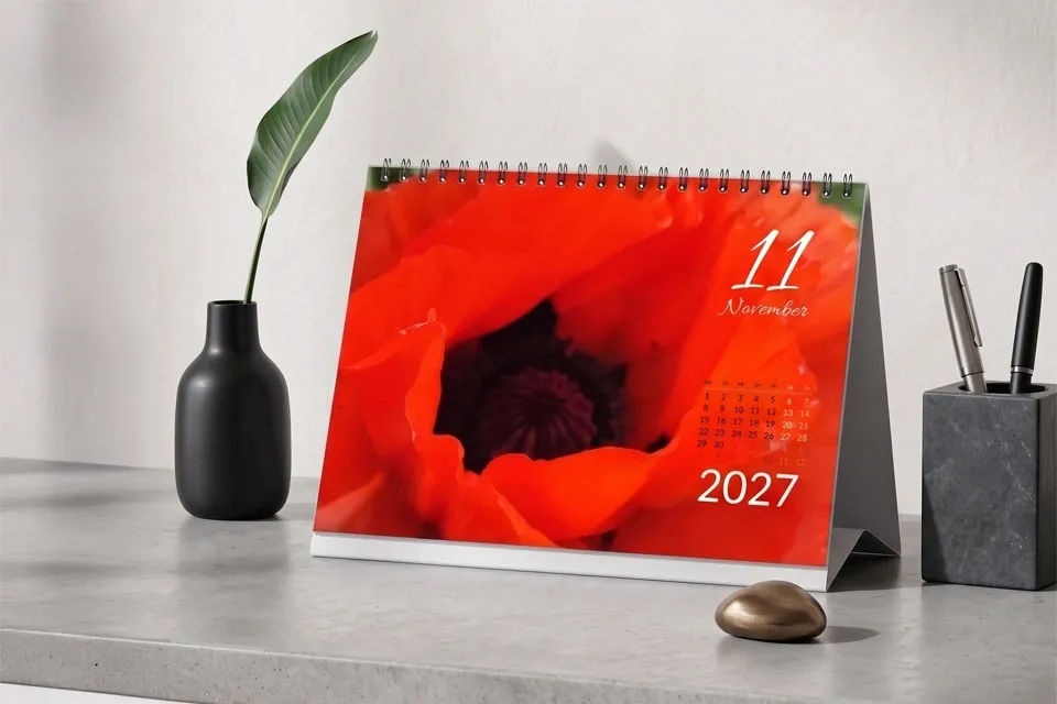 Kalender mit Pflanzenfotos gestalten