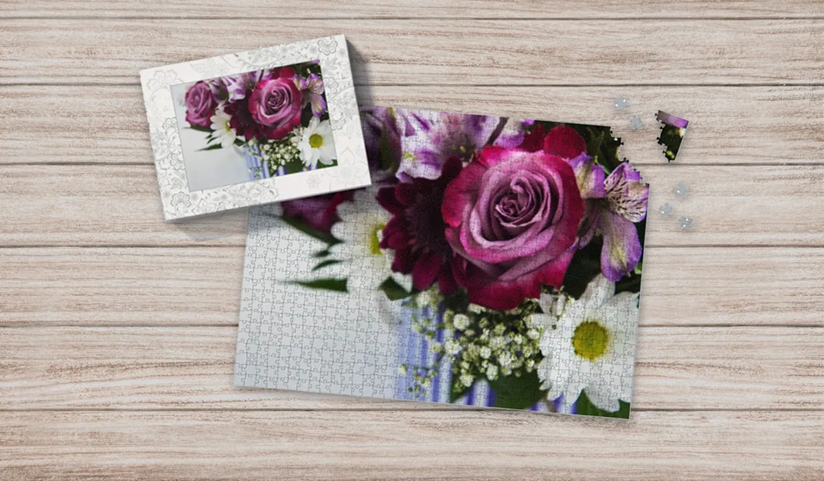 Kreative Fotopuzzles mit Box