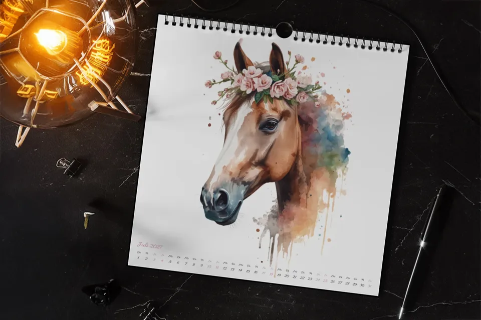 Kunstwerke im Kalender veröffentlichen