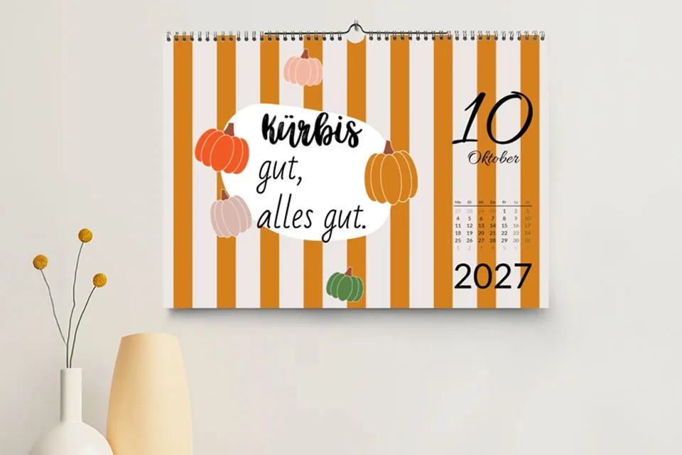 Kalender mit Sprüchen und Zitaten gestalten