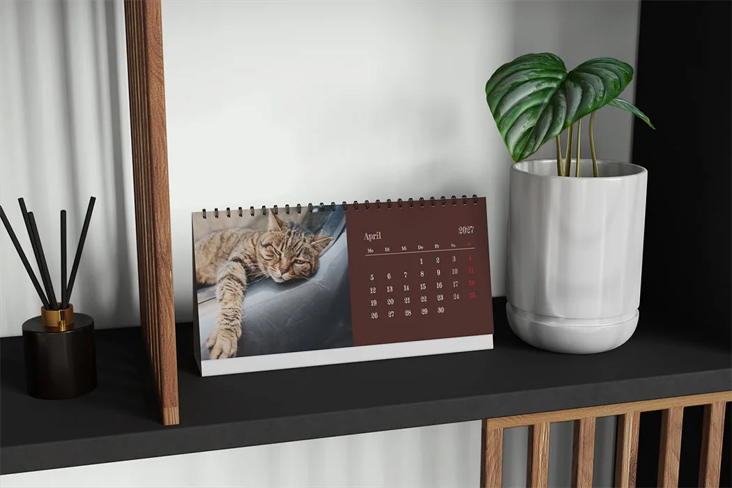 Fotokalender für den Tisch