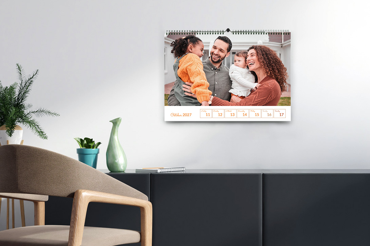 Den Wockenkalender für die Wand gibt es von Din A5 bis Din A3 - für jedes Zimmer das richtige Format. Der Wochenkalender ist in verschiedenen Formaten erhältlich.