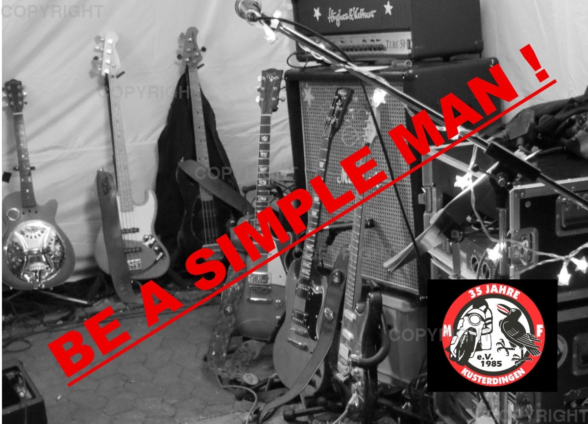 MFK Logo Grußkarte / Simple Man