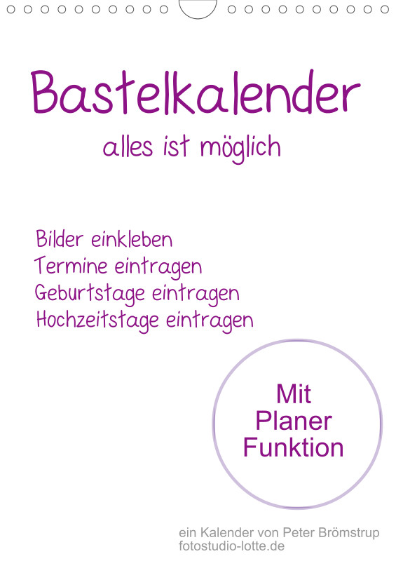 Bastelkalender alles ist möglich A4 (DE)