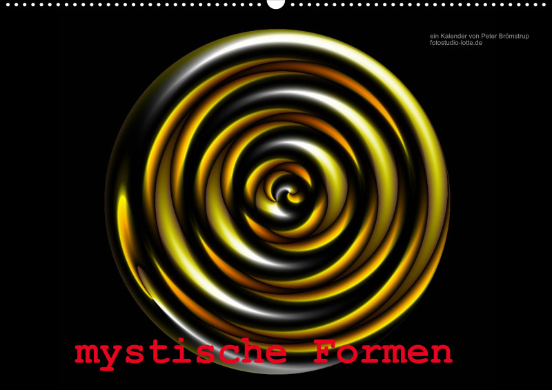 mystische Formen Familienplaner A2 (DE)2020