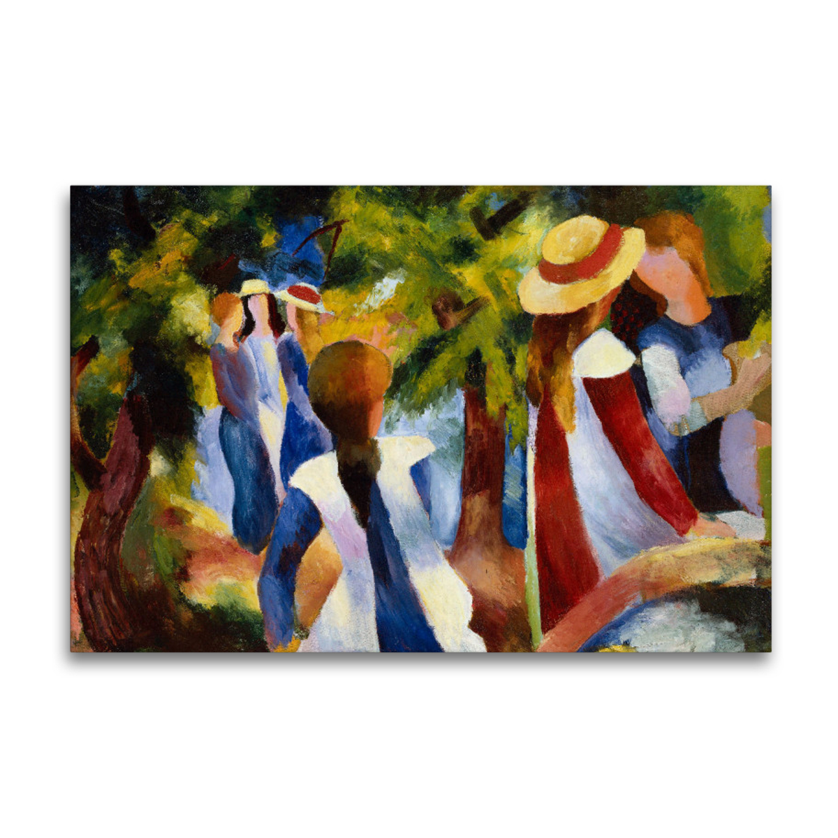 Premium-Leinwand Macke