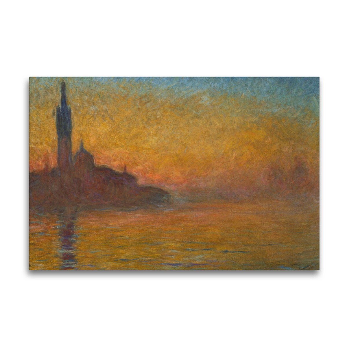 Premium-Leinwand Monet