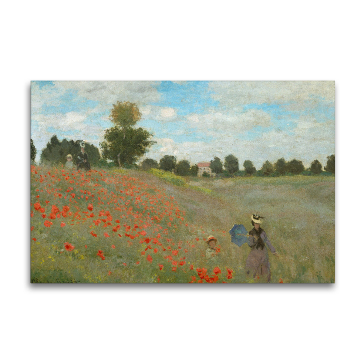 Premium-Leinwand Monet