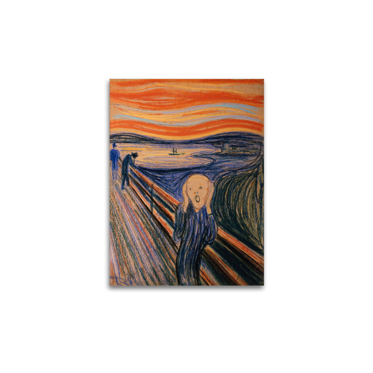 Premium-Leinwand Munch