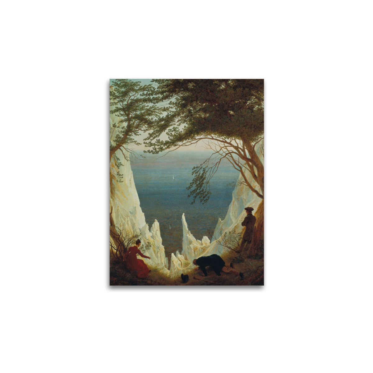 Premium-Leinwand Caspar David Friedrich