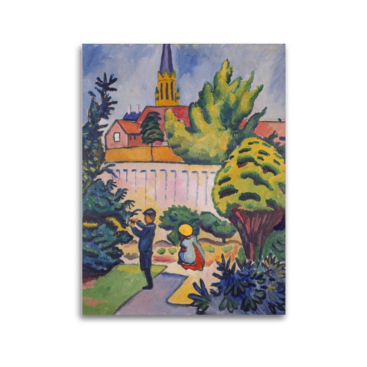 Premium-Leinwand Macke