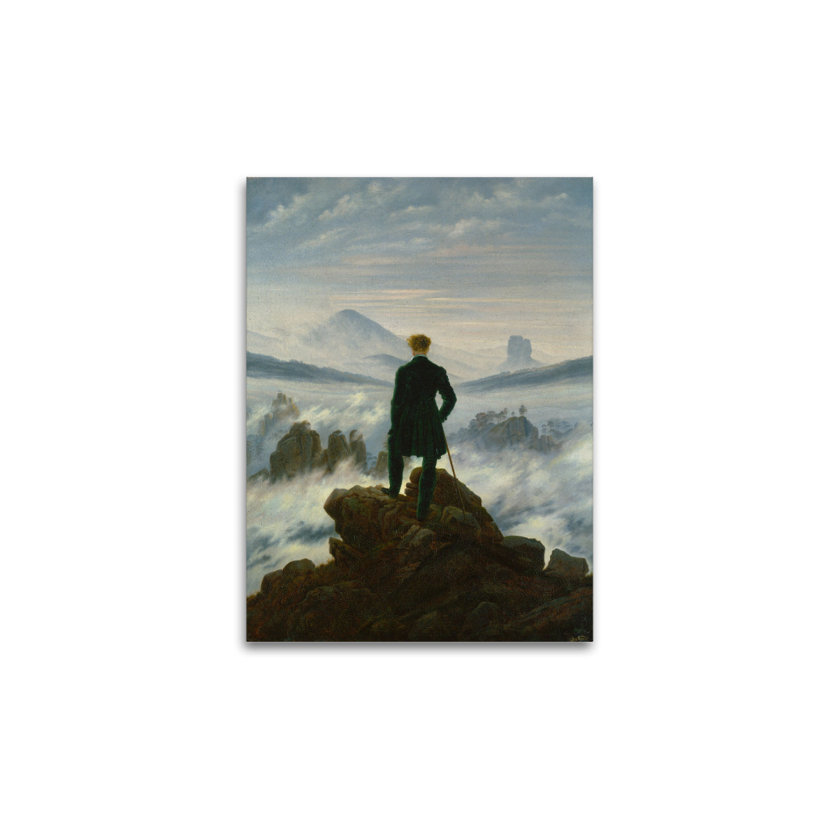 Premium-Leinwand Caspar David Friedrich