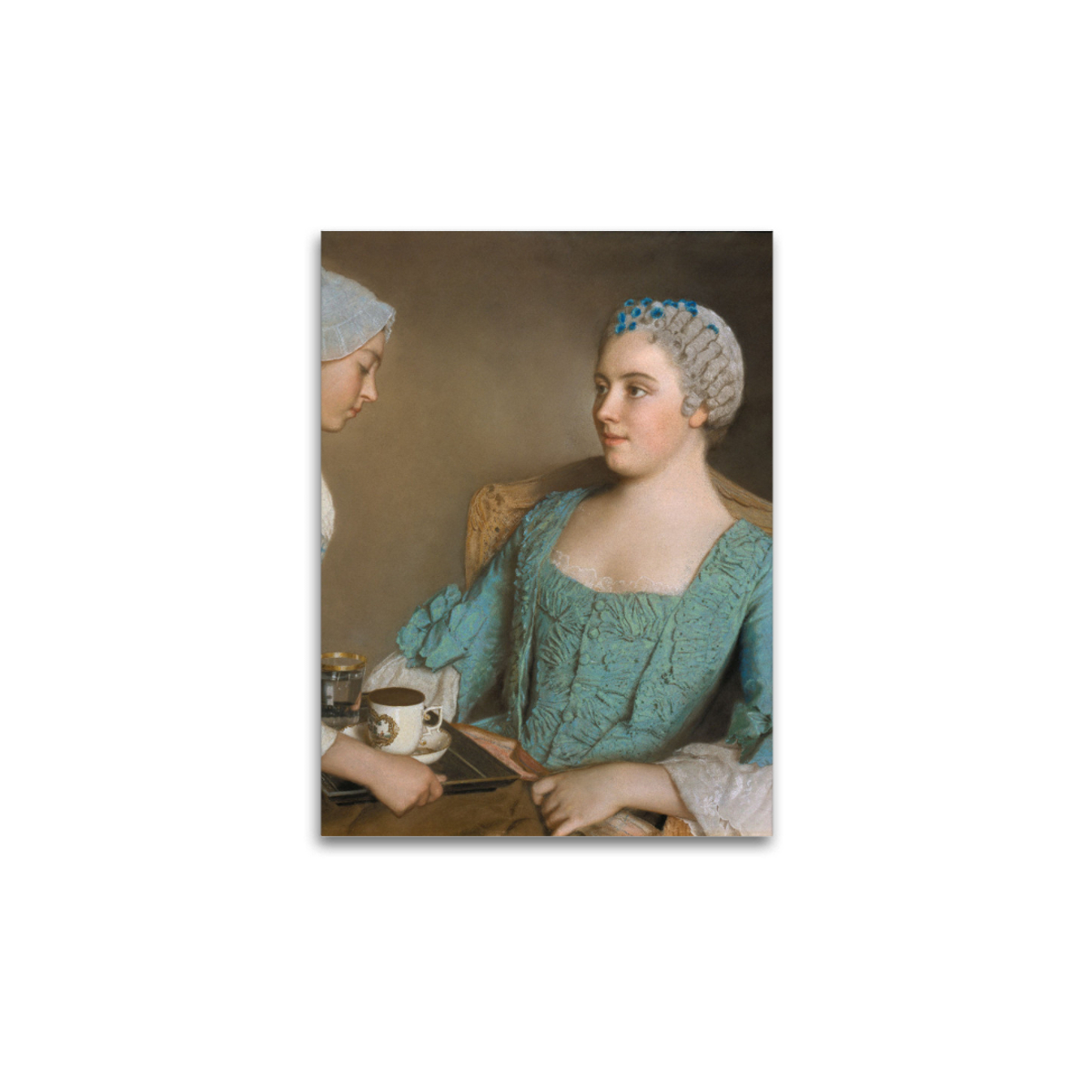 Premium-Leinwand Liotard