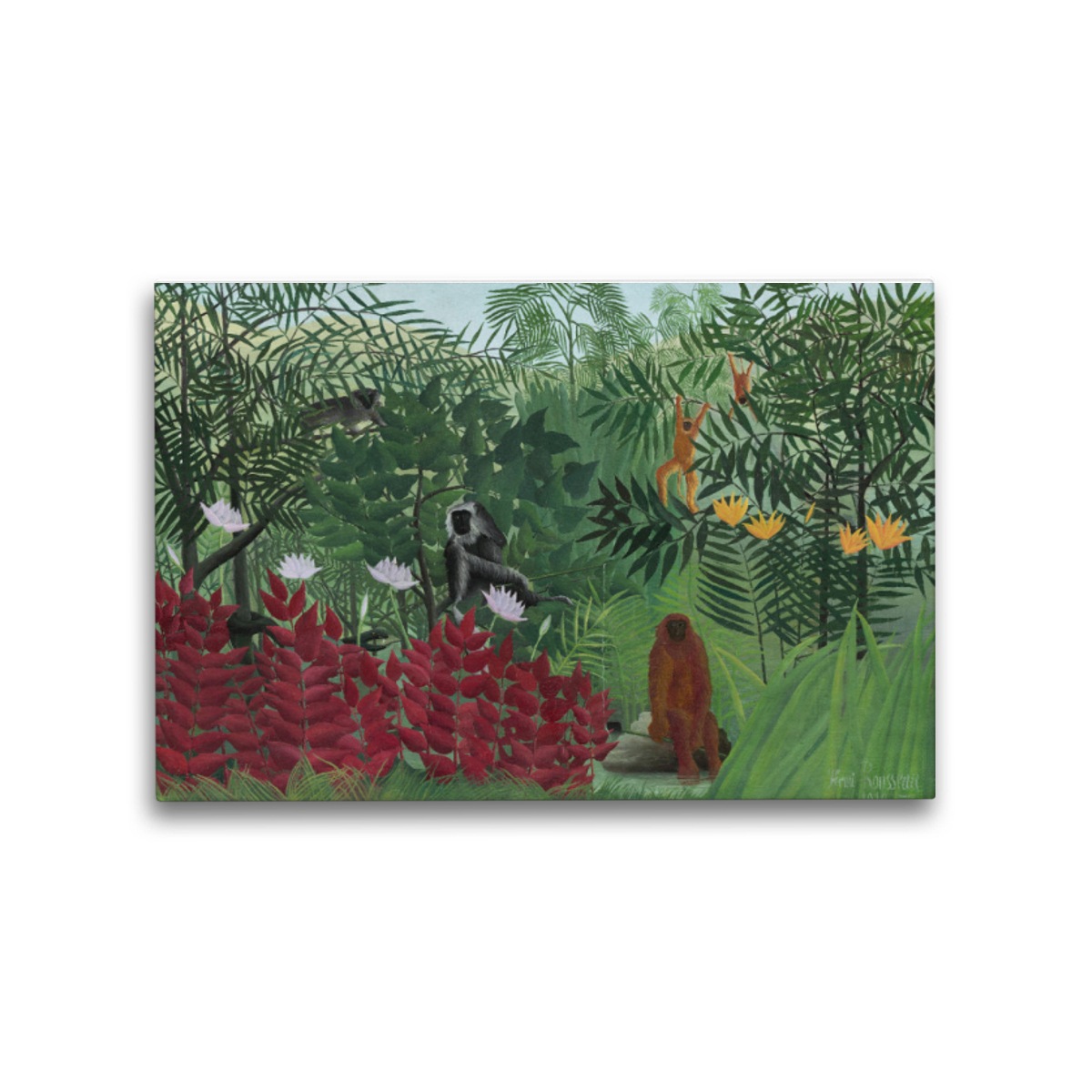 Premium-Leinwand Rousseau