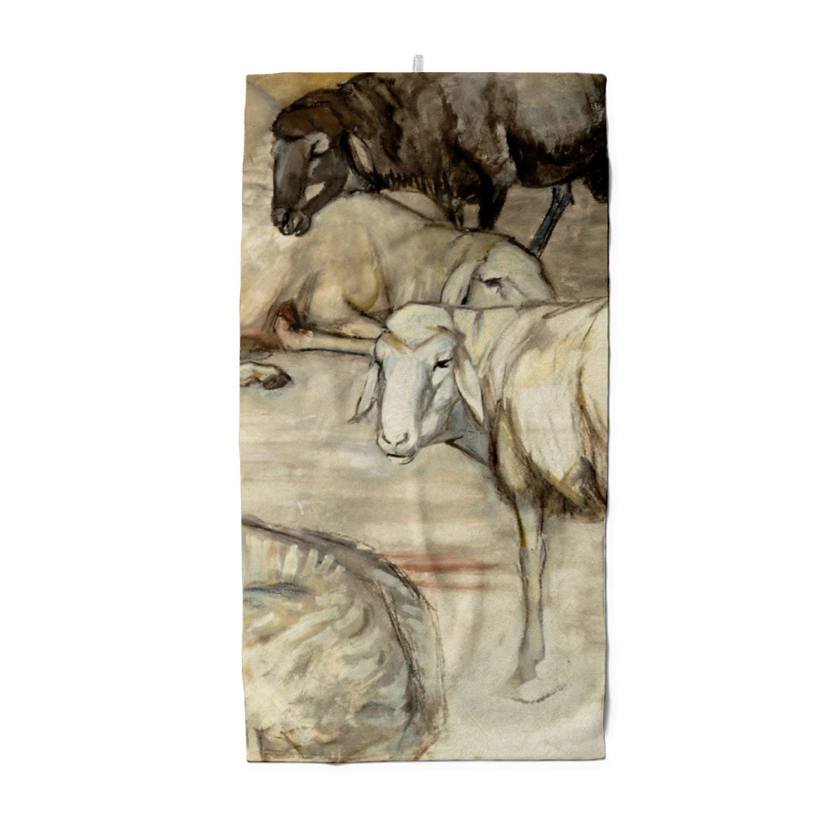 Duschtuch Schafherde I - Franz Marc