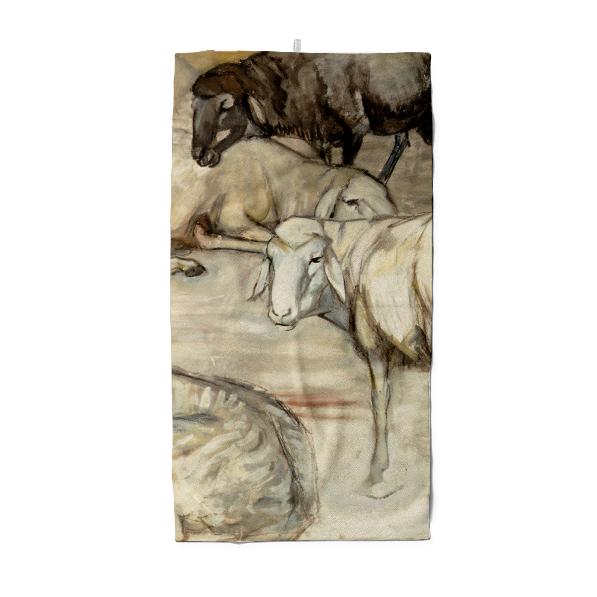Badetuch Schafherde I - Franz Marc