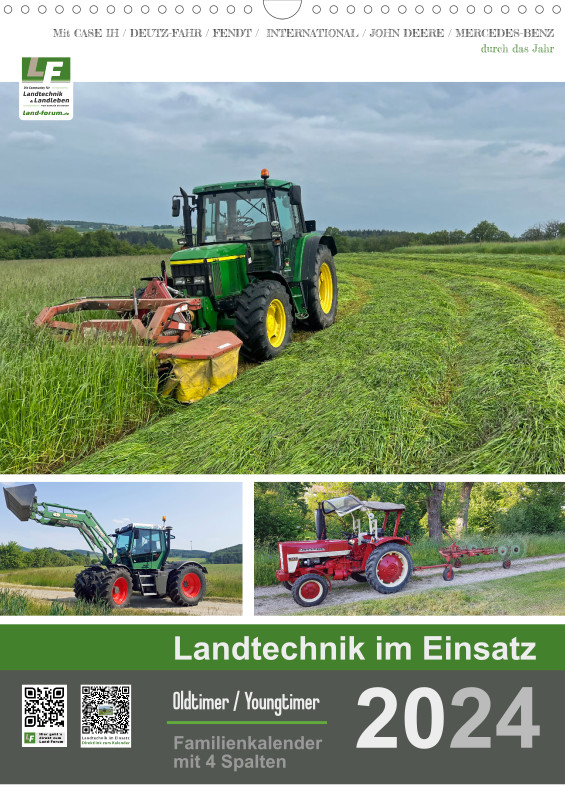 Familienkalender 2024 /4 Spalten