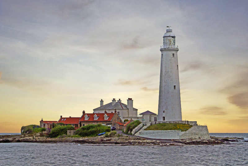 Kissen St Mary's Leuchtturm