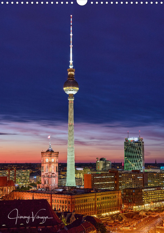 Berlin - Kalender 2025 Hochformat