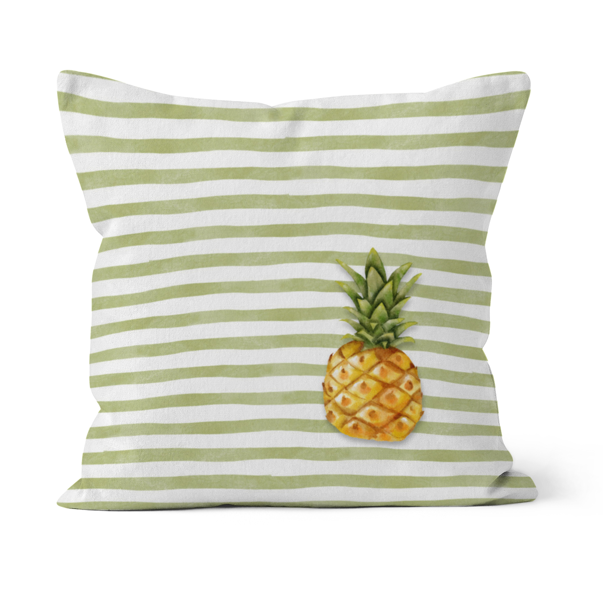 Samtkissenbezug Pineapple Stripes