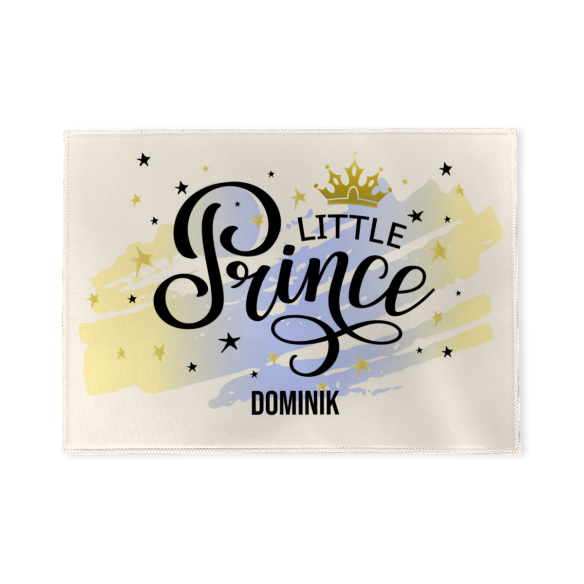 Little Prince - Fußmatte mit Namen personalisiert - Kinderzimmer