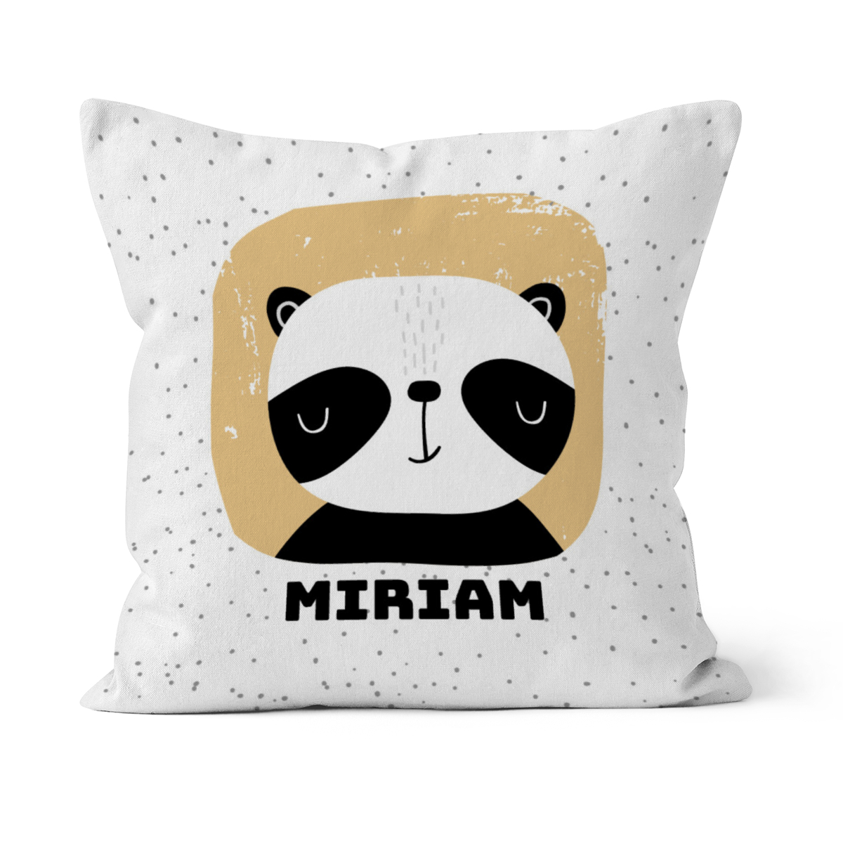 Samtkissenbezug Sweet Panda