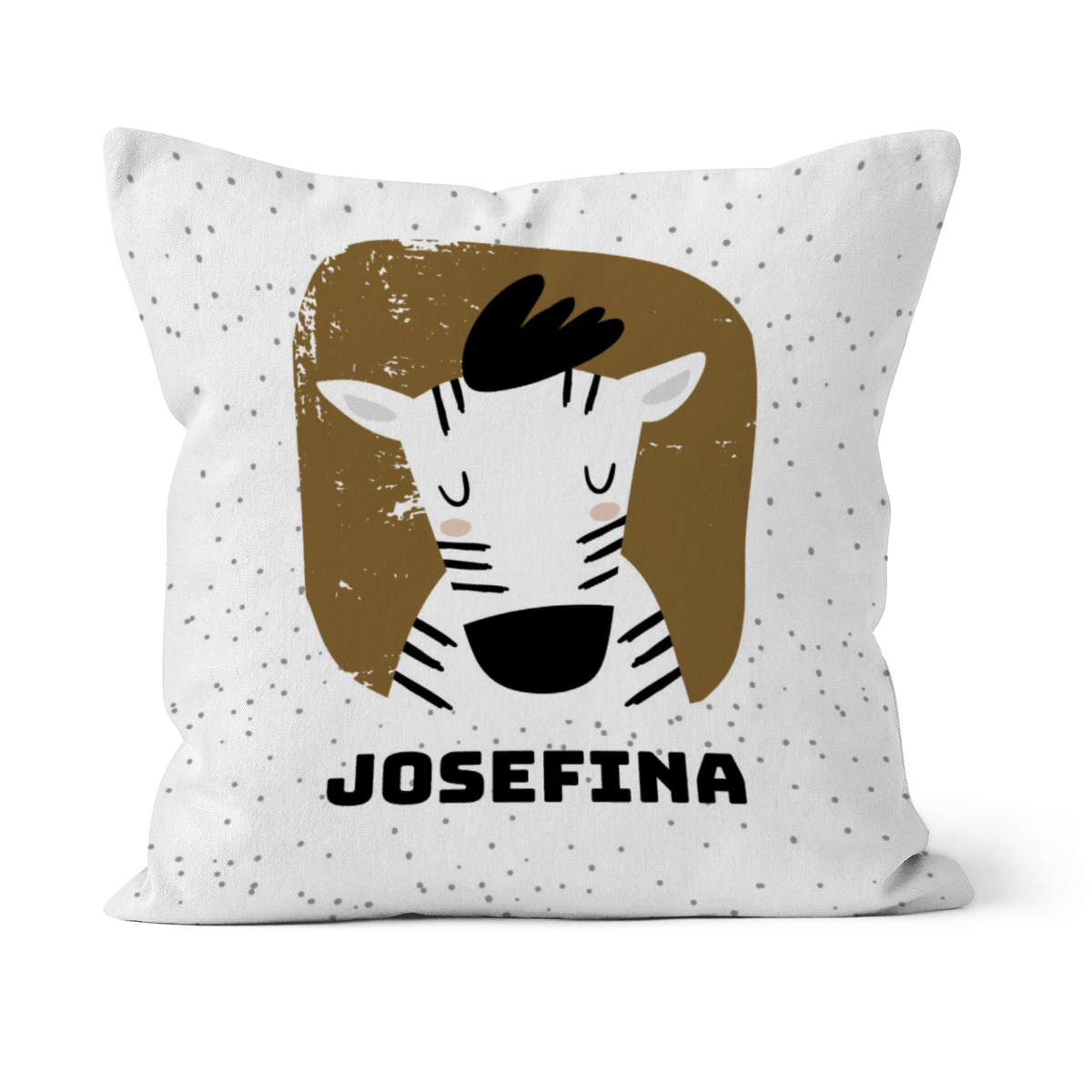 Samtkissenbezug Sweet Zebra