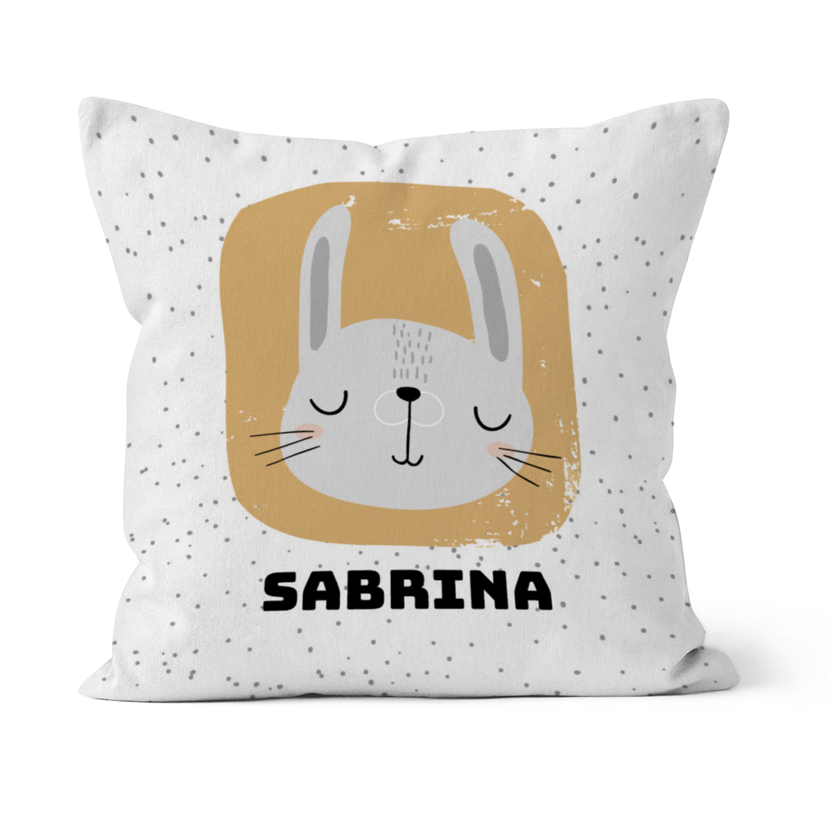 Samtkissenbezug Sweet Bunny
