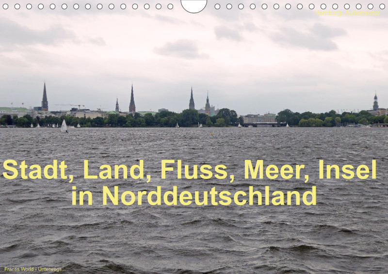 Stadt, Land, Fluss, Meer, Insel in Norddeutschland - klein