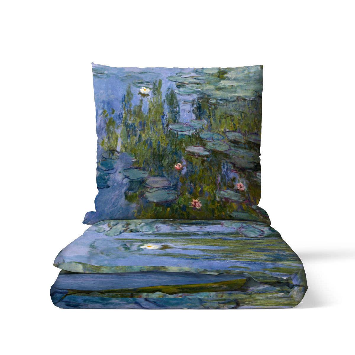 Motivbettwäsche Monet - Seerosen Mikrofaser