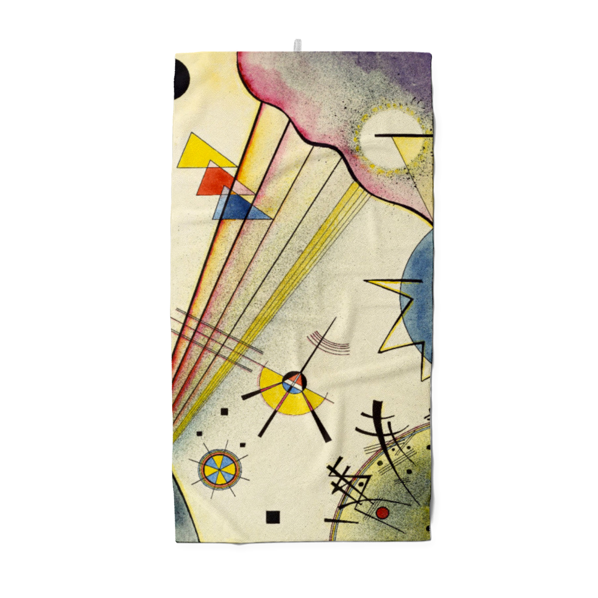 Handtuch Deutliche Verbindung - Wassily Kandinsky