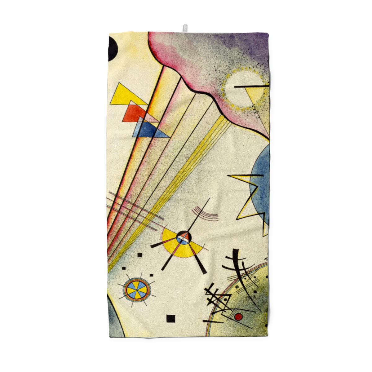 Badetuch Deutliche Verbindung - Wassily Kandinsky