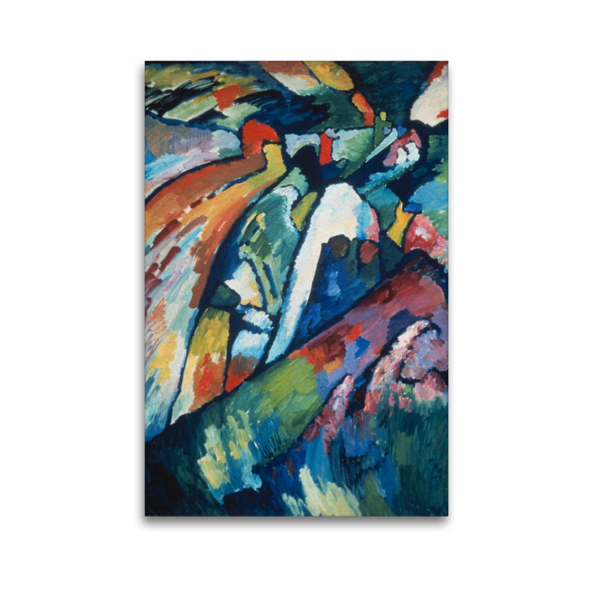 Premium-Leinwand Kandinsky