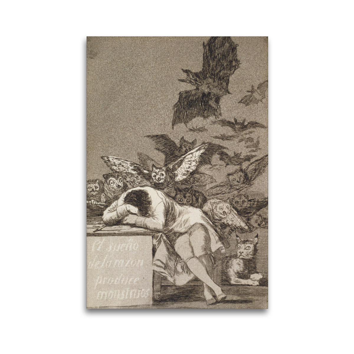 Premium-Leinwand Goya
