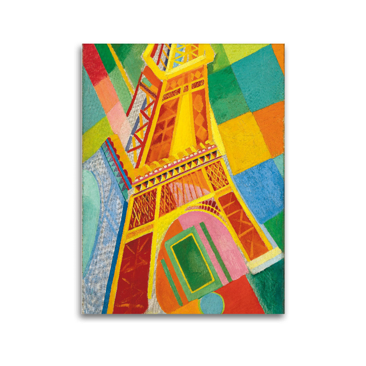Premium-Leinwand Delaunay